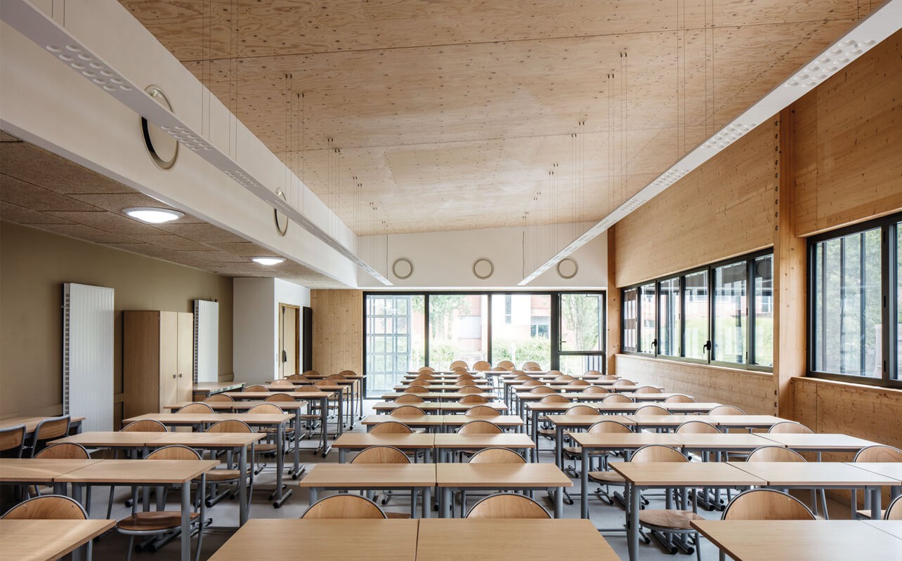 Lycée Gustave-Eiffel à Gagny (93), par Marc Nicolas Architectures