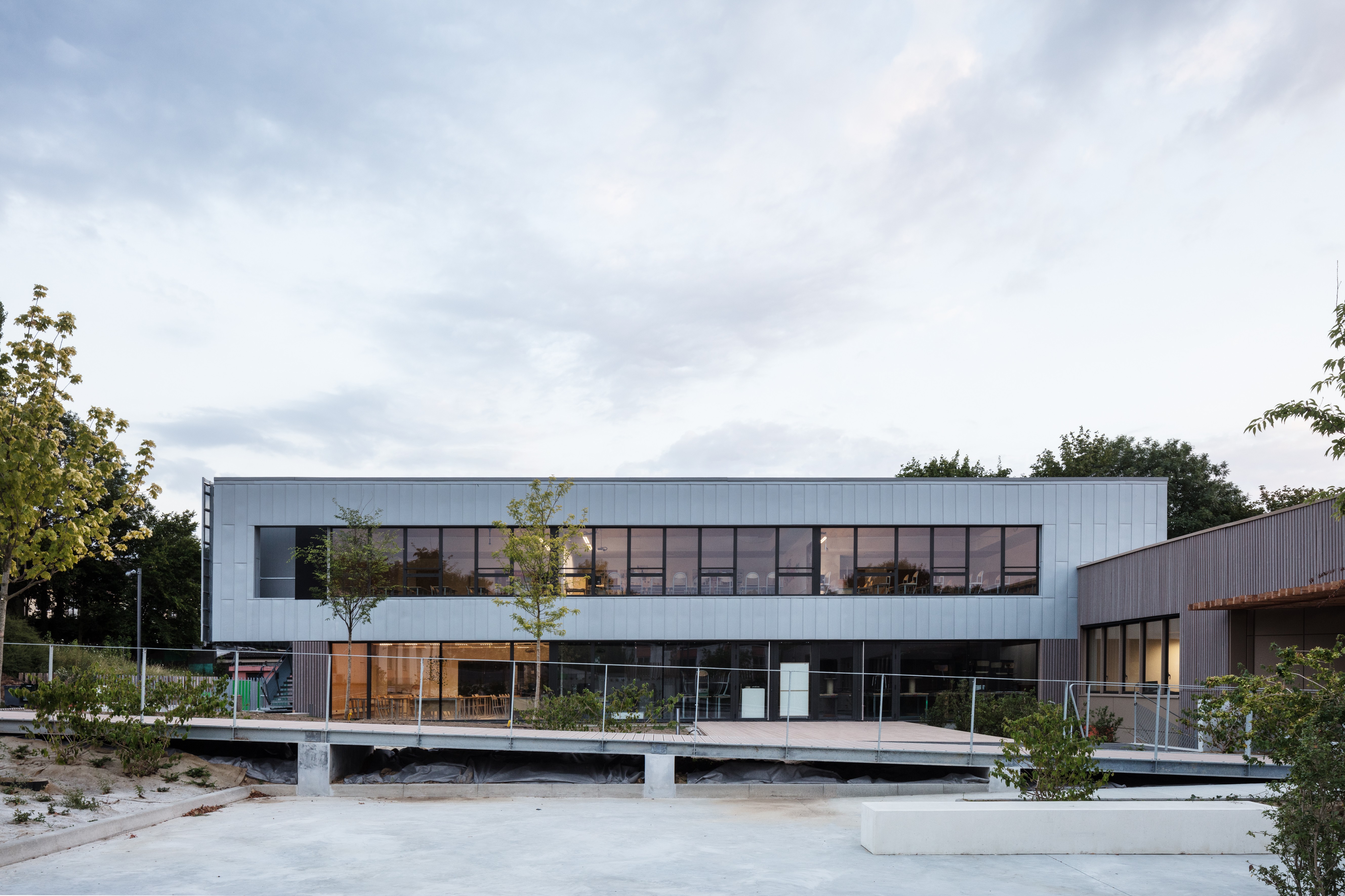 Lycée Gustave-Eiffel à Gagny (93), par Marc Nicolas Architectures