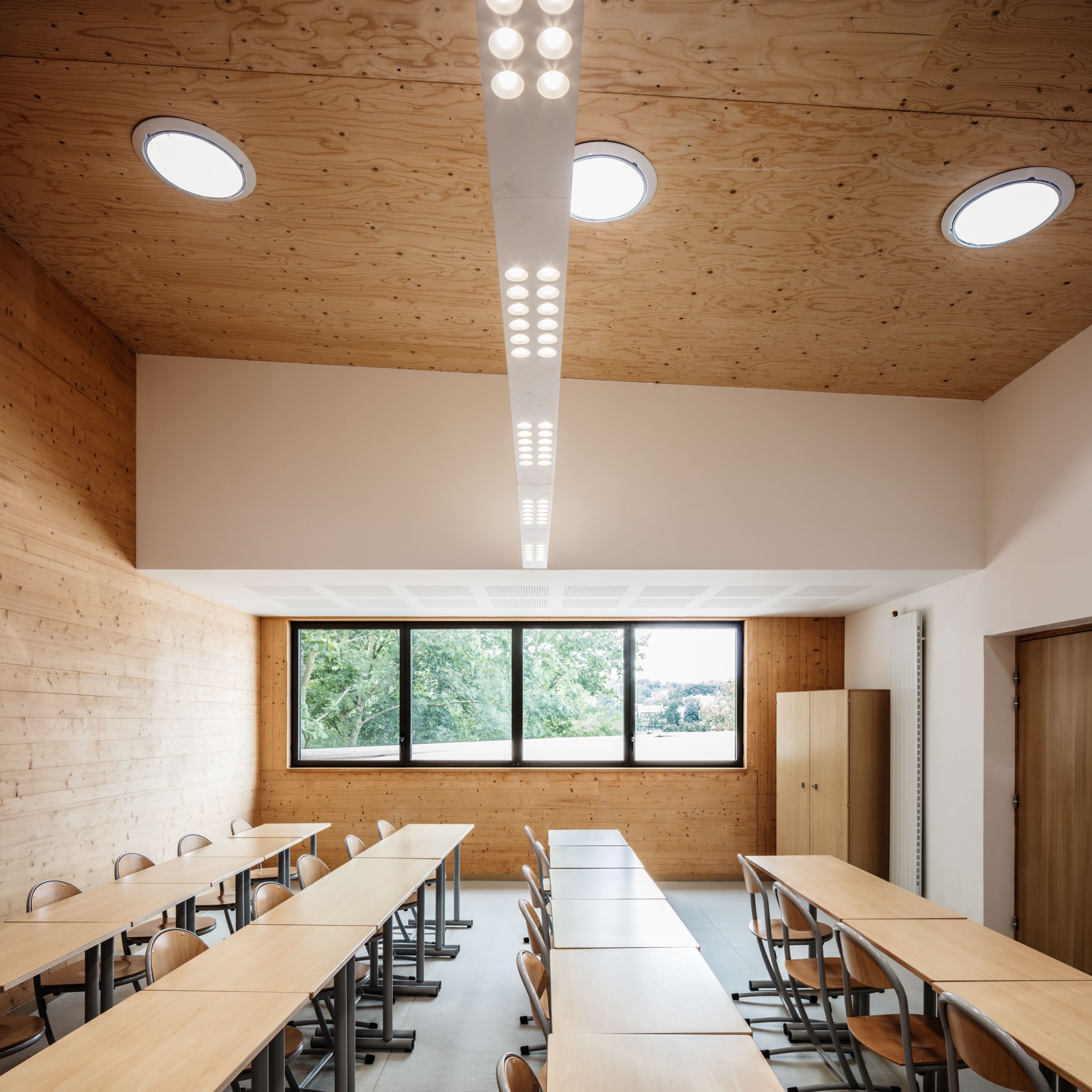 Lycée Gustave-Eiffel à Gagny (93), par Marc Nicolas Architectures